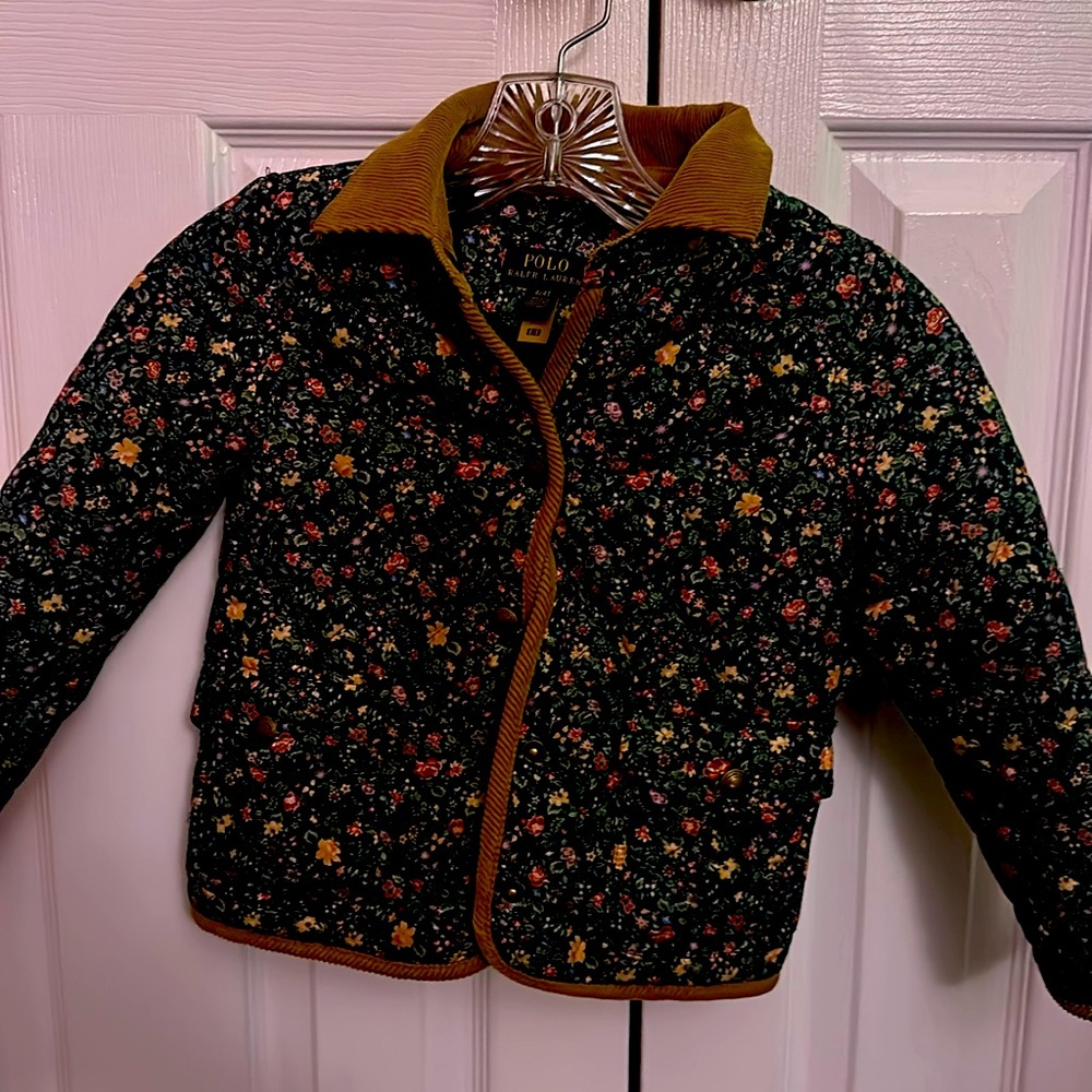 Kids polo winter jacket.